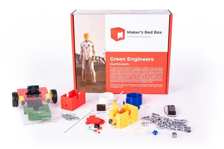 Maker's Red Box Green Engineers